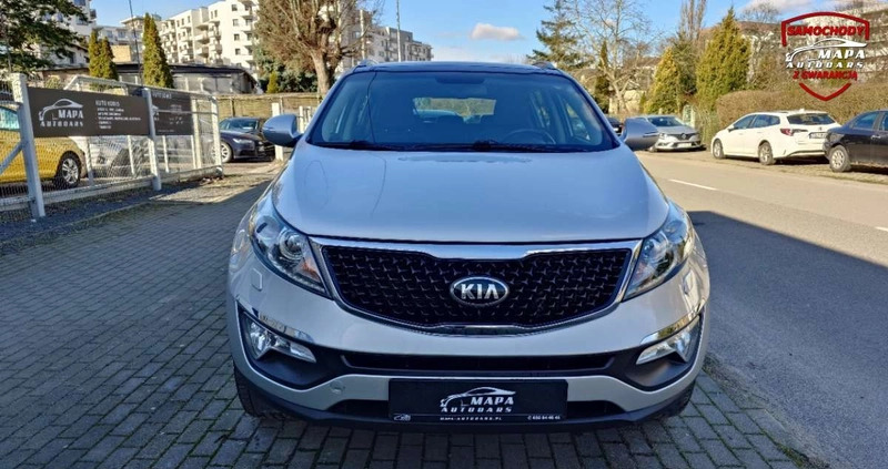 Kia Sportage cena 56500 przebieg: 156594, rok produkcji 2015 z Wadowice małe 277